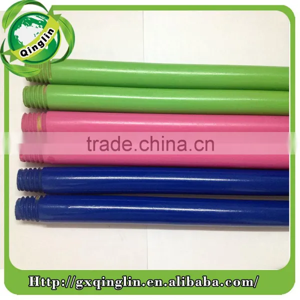 Hot Sale Chinese Broom Stick for Spade Flat Wood Stick With Italian Screw Broom photo-6