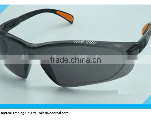 12 PAIR 1700 SERIES SMOKE / GRAY LENS PROTECTIVE PYRAMEX INTRUDER SAFETY GLASSES ANTI-SCRATCH