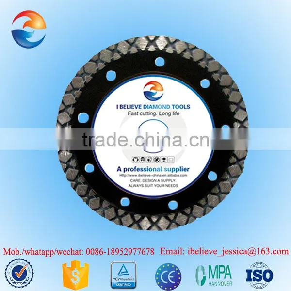 Turbo Wave Rim Segment Diamond Cutting Blade for Russian photo-5