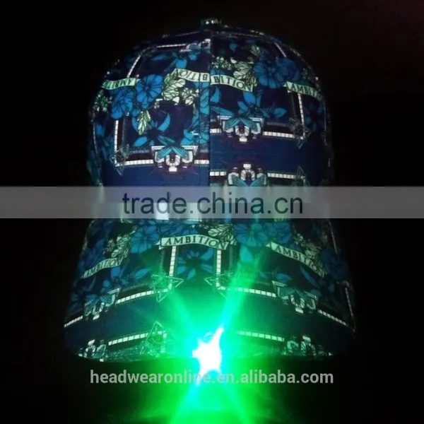2015 New Fashion Blank Baseball Caps With Led Lights photo-2