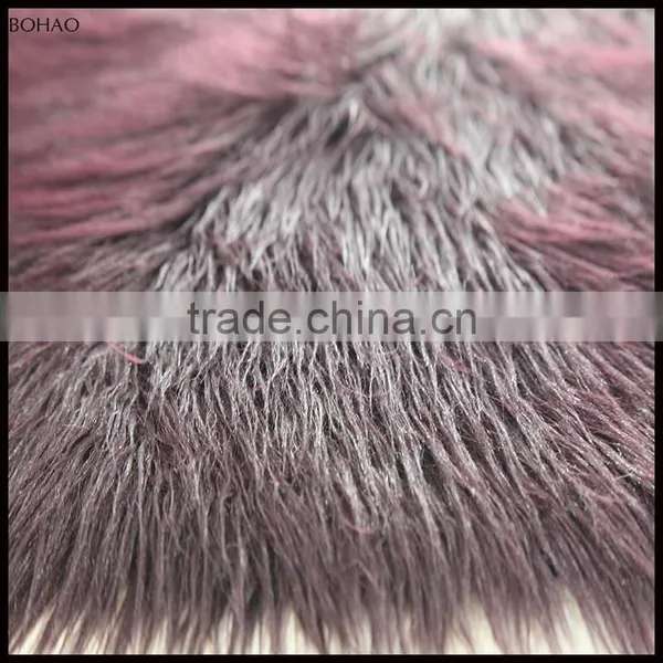 Plush Type Mongolian Fur Fabric photo-6