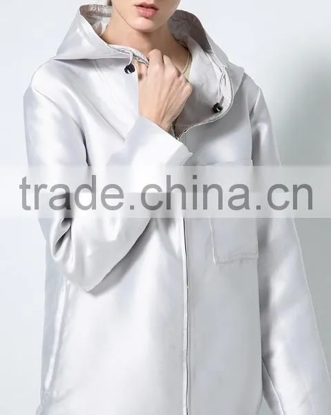 Korean Style Outdoor Fashion Ladies Smart Casual Hoodie Jacket Wholesale photo-4