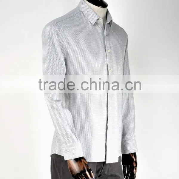 New Design Made to Measure Cotton Slim Men Shirt MSZ0081 photo-3