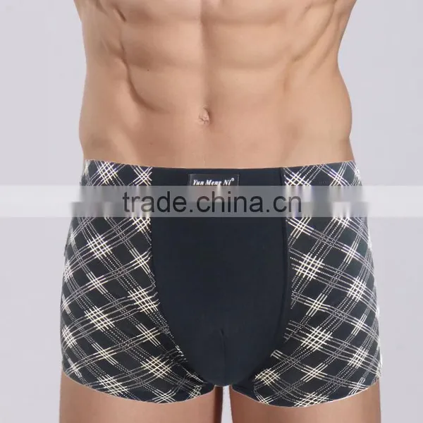 Pretty Printing Bamboo Fiber Men Boxers Soft Good Elasticity Strong Men Underwear Sexy Men's Boyshorts photo-4
