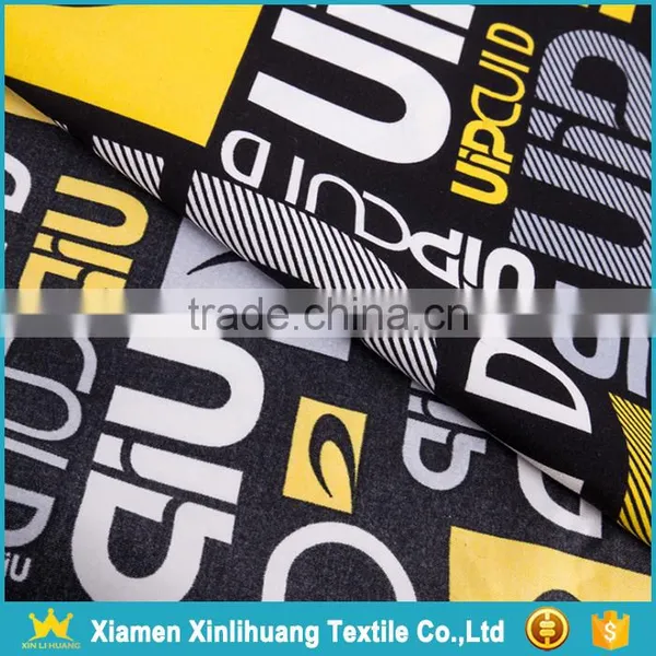 New Product Comfortable 100 Polyester Digital Print Peach Skin Fabric for Mens Shorts photo-4
