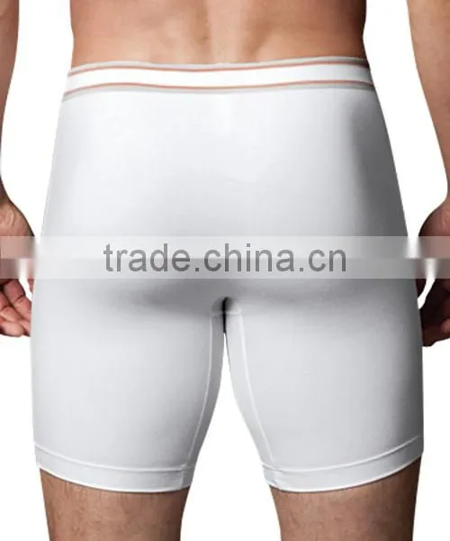 Mens 100 Cotton Boxer Briefs Comfort Underwear Boxer Briefs photo-2