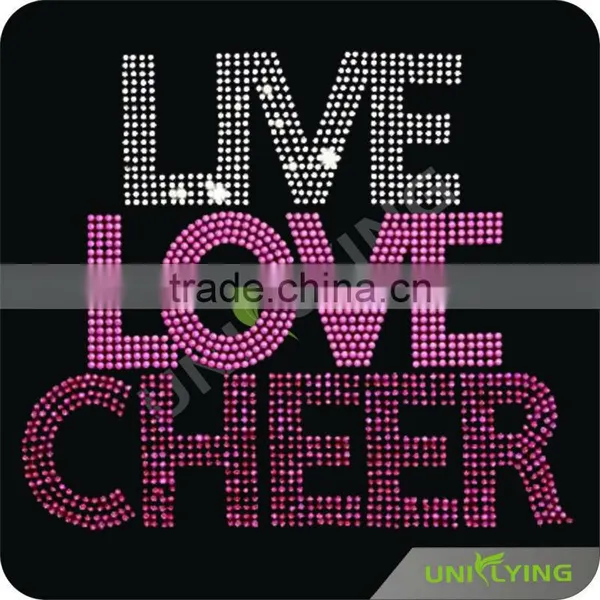 Letter Design Rhinestone Transfer for Clothing photo-4