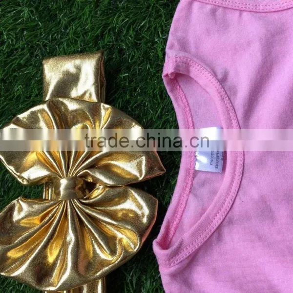 Baby Girls Summer Dress Pink Best Friend Dress Girls Sister Dress Girls Tassel Dress With Accessories photo-2