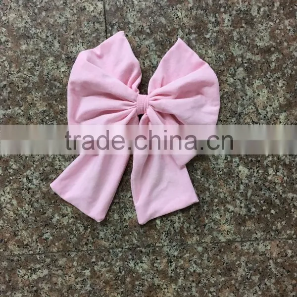 Children Girls Cotton Bowknot Factory Wholesale Fashion Beauty Children Accessories Girls Bowknot photo-5