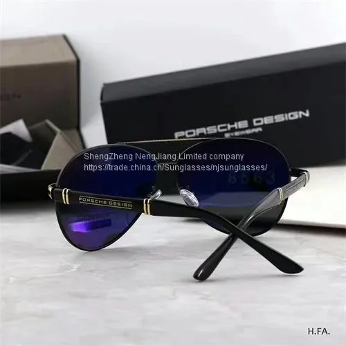 Man Woman Metal Polarized Sunglasses photo-4