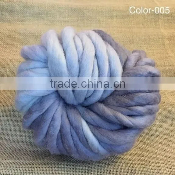 Super Chunky Yarn for Popular Quick Knit Loop Hat With 100 Acrylic photo-2