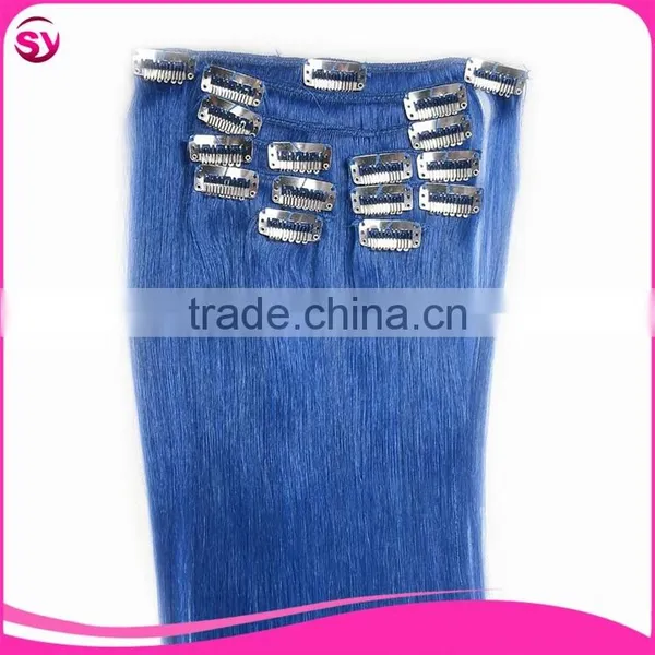 Stainless Steel Wig Clip In Hair Top Grade Gorgeous Different Colors Clip Hair Extension photo-5