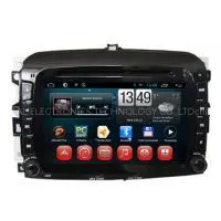 Wholesale New Fiat 500 2 Din Central DVD Automotivo Com TV Player With Radio GPS Navigation Android
