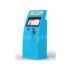 22 Inch Free Standing Kiosk All in One , Internet Terminal Dual Screen Kiosk