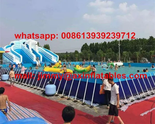Factory Price Commercial Inflatable Water Park Equipments, Inflatable Bear Water Slide For Sale photo-3