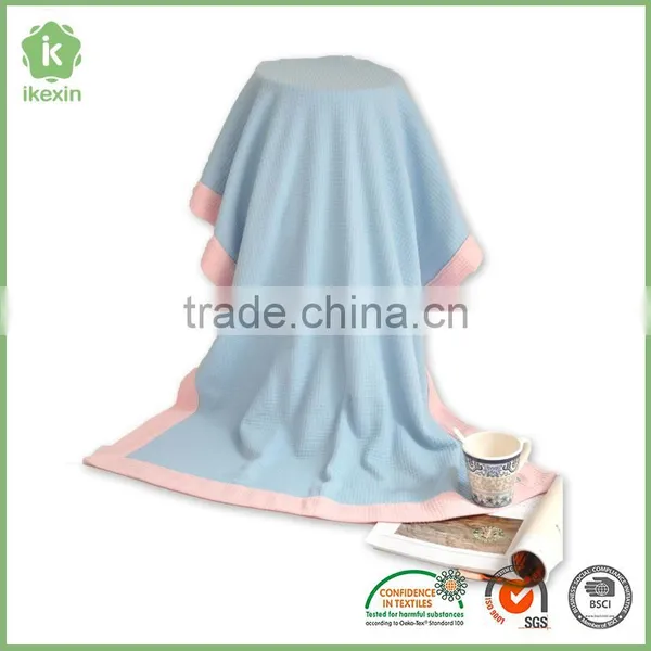 Suitable For Siesta Waffle Blanket With Kids photo-4