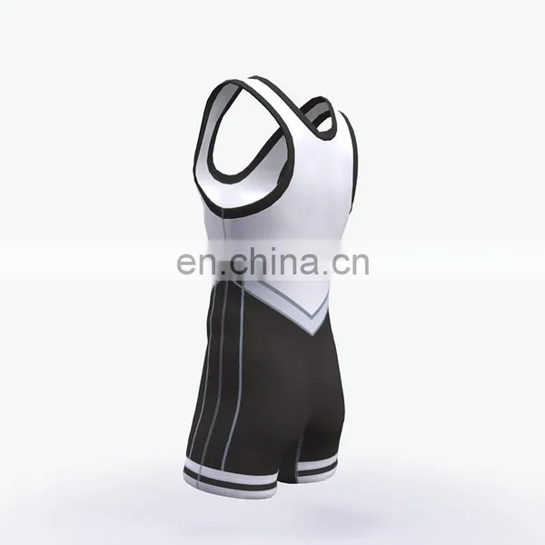 China Custom Wrestling Singlets for Men Puls Size photo-3
