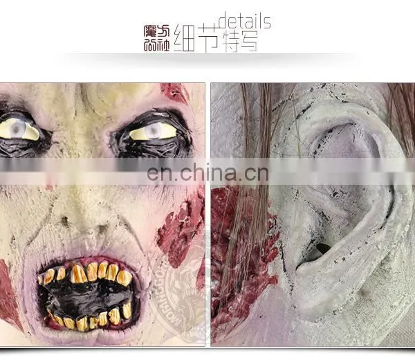 Latex Horror Zombie Mask photo-6