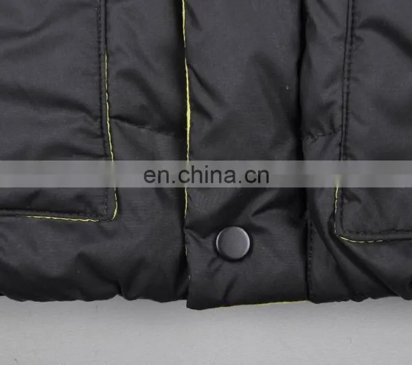 Mens Simple Style Fashion Foldable Down Paded Thick Nylon Jacket 2015 photo-5