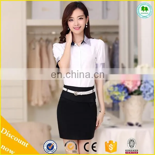 2016 New Stytle Work Uniform Ladies Office, Office Uniform Designs Dress photo-3