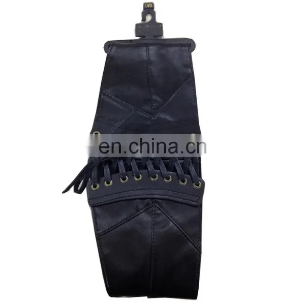 The Tie-wraped PU Waist Cincher Belt Wholesales China Supplier photo-2