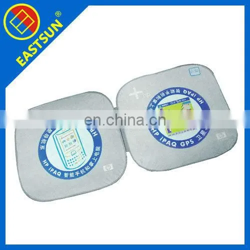 Car Sun Shade Silver Nylon Front Window Polyester From Leading Car Sunshade Supplier in China photo-3