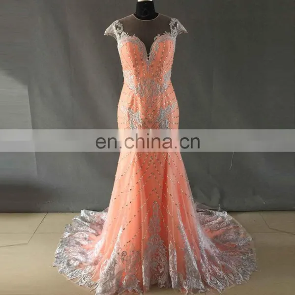 2017 Free Shipping Sexy Mermaid Prom Dresses Vestidos de Noiva Evening Gowns New Arrivals photo-3