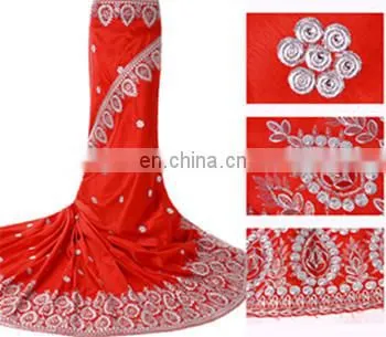 indian raw silk george fabric