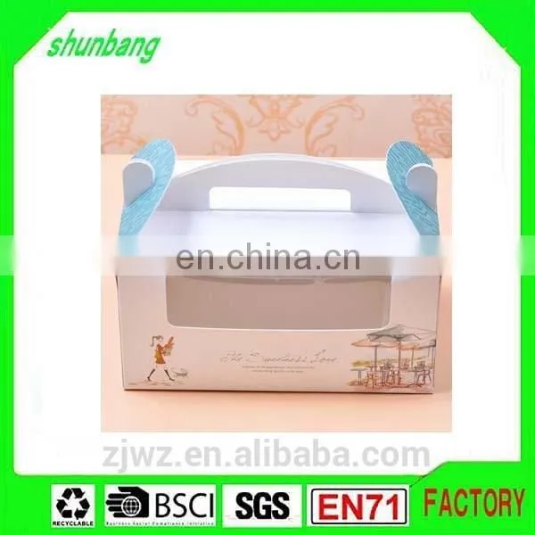 Baking Packaging & Paper Frozen Cake Box With Transparent Window photo-2