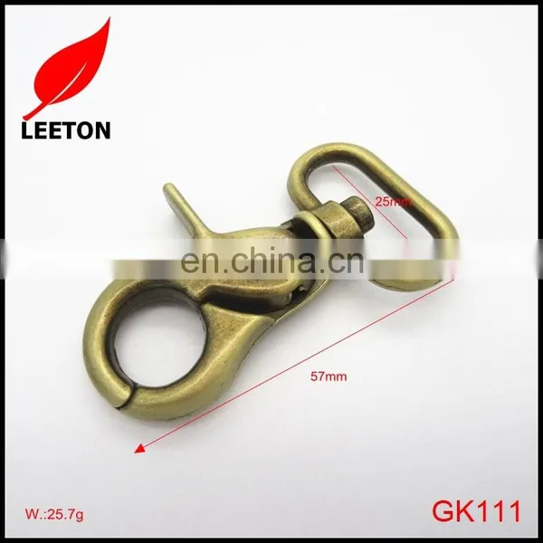 Factory Supply 1.0inch Anti-brass Trigger Snap Hook for Bag photo-2