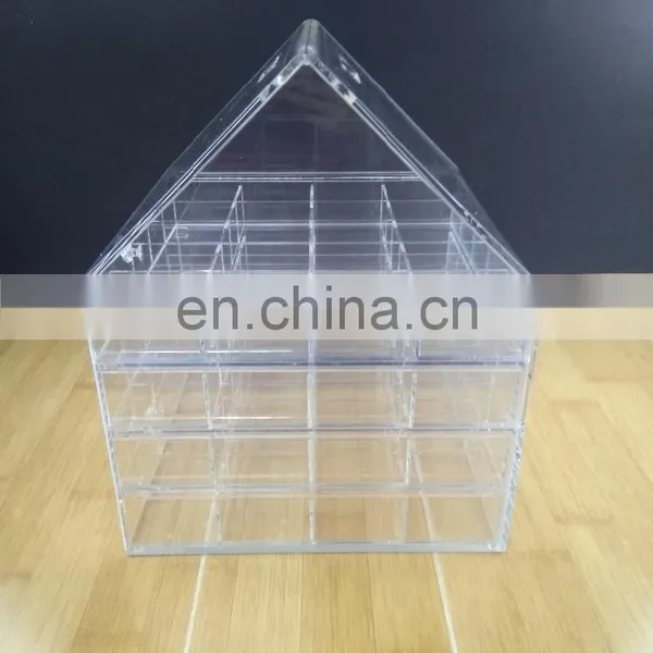 New Product House Style Clear Acrylic Bait Box With Drawers photo-6