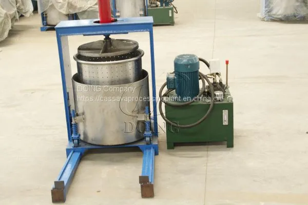 Hydraulic Press for Cassava Dewatering in the Process of Cassava Making photo-5