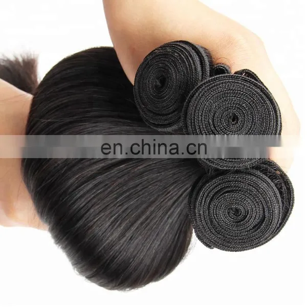 Wholesale Cuticle Aligned Raw Virgin Hair Extension Human Double Drawn the Brazilian Hair Product