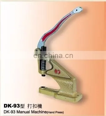 Cheap Durable Metal Manual Kam Garment Buttons Machines /High Quality Garment Accessory Snap Button Hand Press Machine photo-6