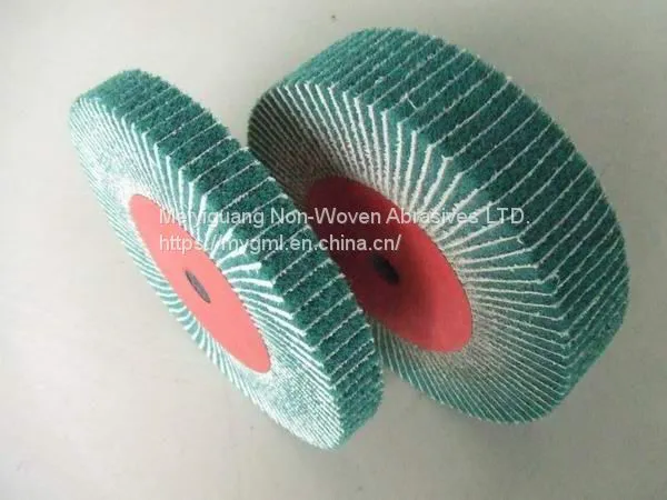 Non Woven Flap Wheel, Flap Brush, Interleaved Flap Wheel photo-2