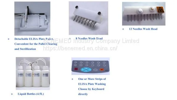 Medical Lab Elisa Microplate Washer photo-3