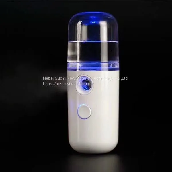 Portable Small Air Humidifier Handheld Face Skin Care Hydrating Ultrasonic Diffuser Nano Mist Sprayer photo-5
