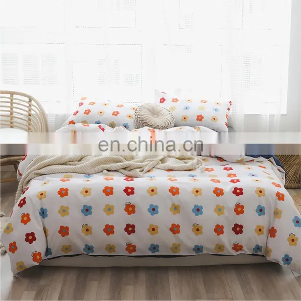 Luxury Amazon Basics Anti-wrinkle King 3 Piece 3D 100% Cotton Printing Duvet Cover Set photo-5
