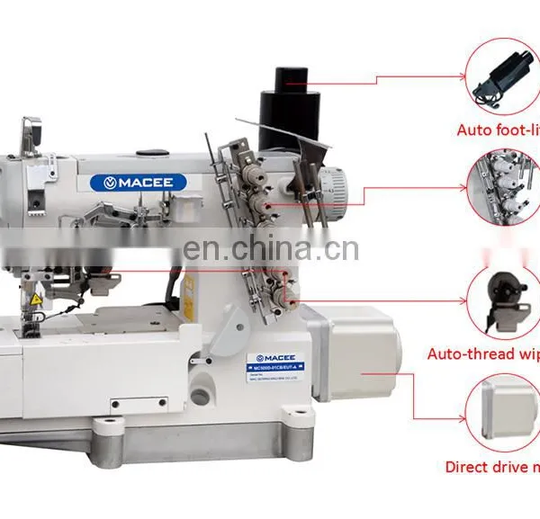 MC 500D-01CB/EUT-A DIRECT DRIVE HIGH-SPEED INTERLOCK SEWING MACHINE WITH AUOT-THREAD WIPE(UP) photo-2