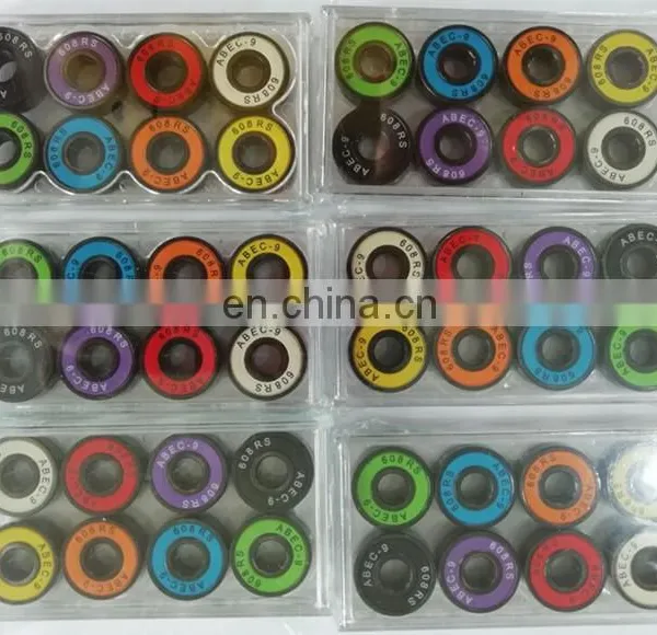 Custom Brand Pack Inline Skate Bearing 8x22x7 608 Bearing photo-6