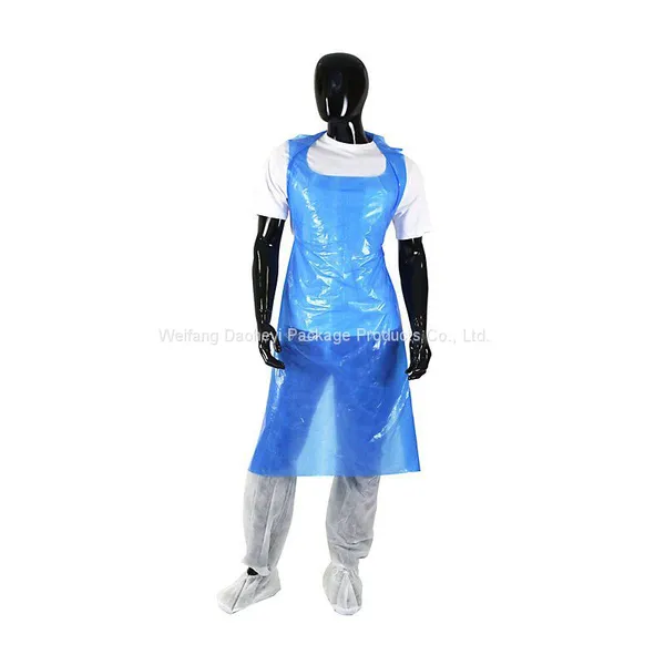 Одноразовые полимерные фартуки из HDPE и LDPE