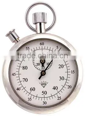 Stainless Mechanical Stopwatch, Stainless Stop Watch With Different Designs photo-2