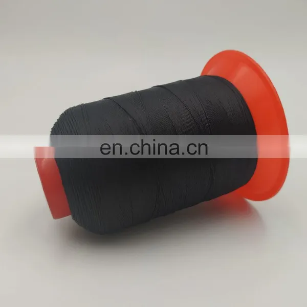 High Quality Manual Leather Polyester Plain Wax Leather Shoes Thread Bonded Sewing Thread photo-3
