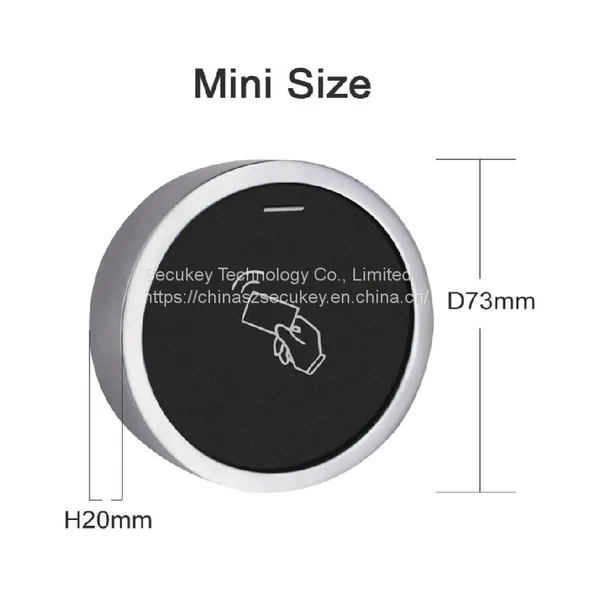Secukey RFID Mini Metal Tuya Bluetooth 125KHz Card Access Control Mobeil Phone photo-2