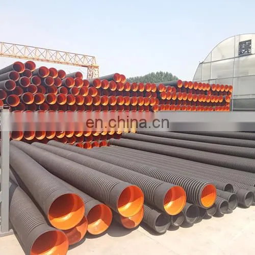 HDPE Double Wall Corrugate Pipes photo-3