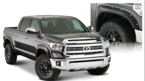 2014-2015 TOYOTA TUNDRA Fender Flares 4pcs Pocket-Riveted Smooth photo-2