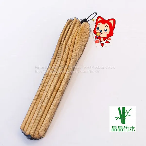 6pcs Bamboo Cooking Utensils Set Wholesale Bambu Cook Utensils China Supplier photo-2