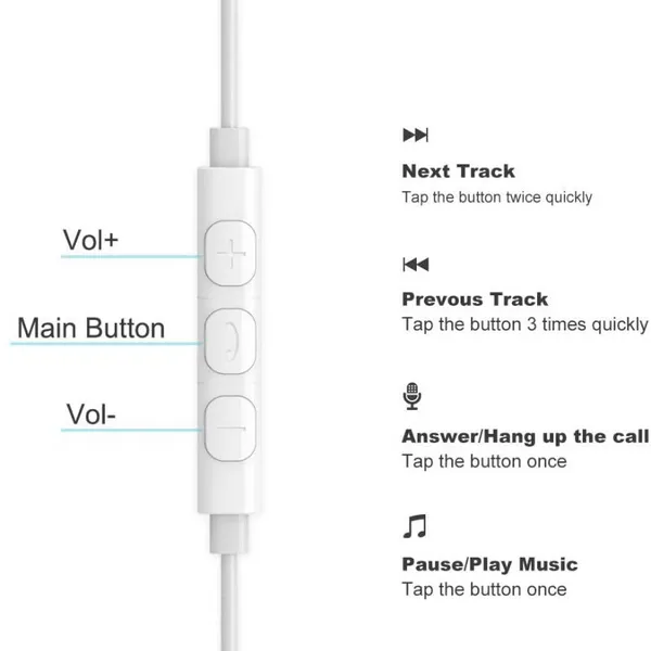 Lightning Audio Jack Earpiece Earphone for IPhone photo-5