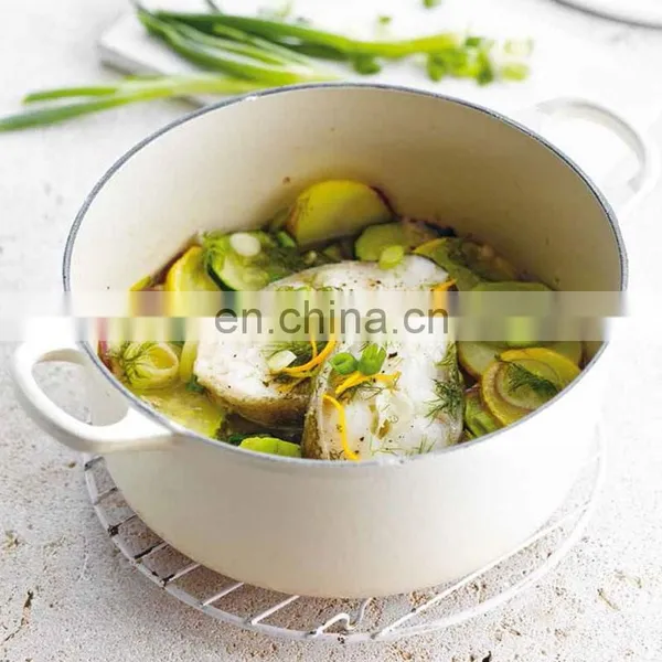 Large Cooking Korean Quality Enamel Price Casserole Cast Iron Pot Set photo-5