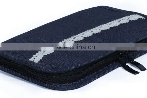 Portable Jean Cloth Jewelry Storage Bag Jewelry Pouch Travel Jewelry Organizer photo-4